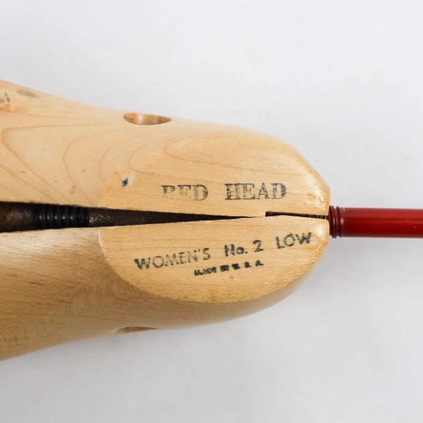 Vintage Red Head Wood and Steel Women's Shoe Stretcher No. 2