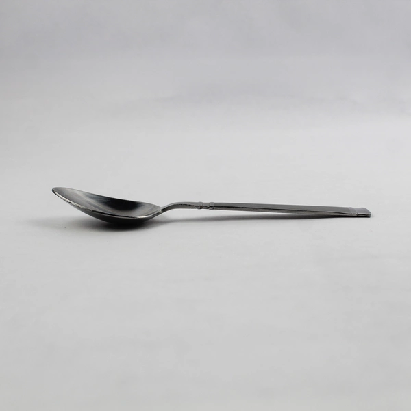 Cuisinart Rings Frost Teaspoon, 6.25" Stainless Steel Flatware