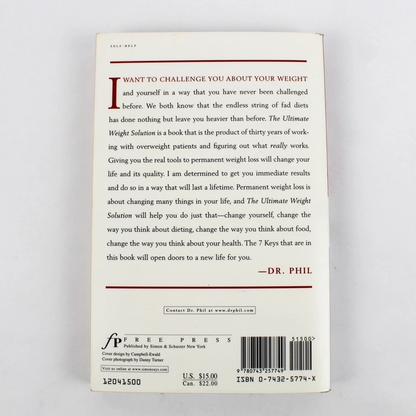 The Ultimate Weight Solution: 7 Keys to Weight Loss Freedom Book