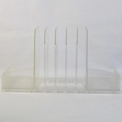 Super Rack Sort A File Clear Plastic Desk Top Organizer SR6510 US Made