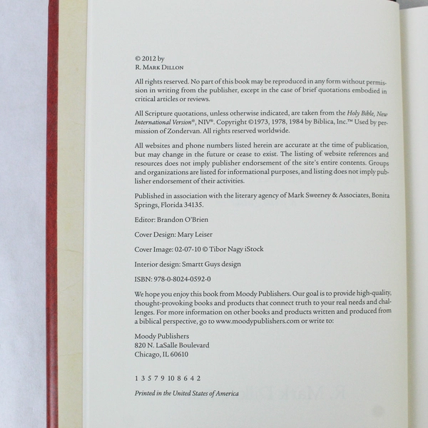 Giving & Getting in the Kingdom by R. Mark Dillon 2012 Hardcover Book