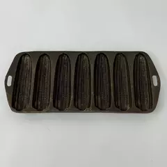 Vintage Cast Iron Corn On The Cob Cornbread Muffin Mold