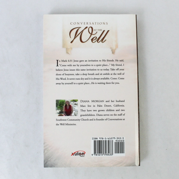 Signed "Conversations at the Well" by Diana Morgan 2009 Paperback Book