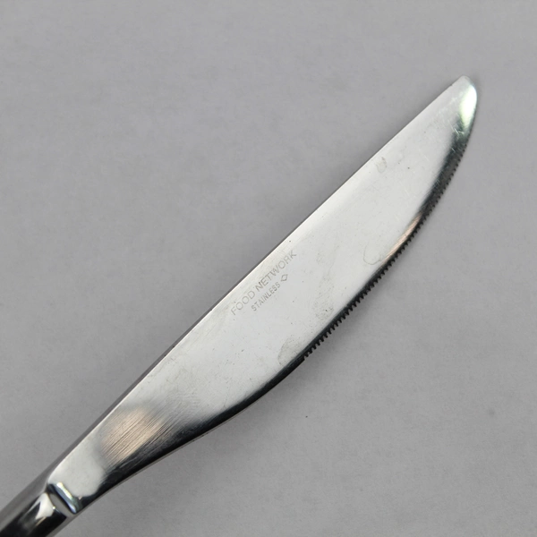 Lot of 6 Food Network Clove Place Dinner Knives, 9.25" Stainless Steel Flatware