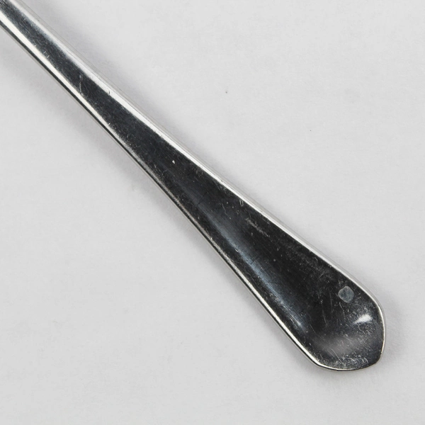 Set of 2 Food Network Clove Serving Spoons, Solid and Slotted Stainless Steel 