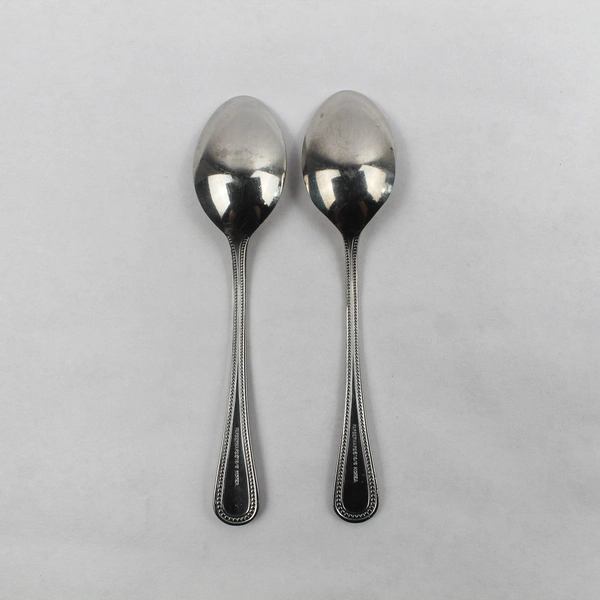 Lot of 2 Farberware Premiere Teaspoons, 6 1/8" 18/8 Stainless Steel Flatware