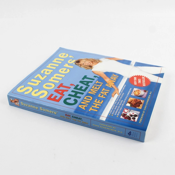 Suzanne Somers' Eat, Cheat, and Lose Weight Paperback 2001 Three Rivers Press