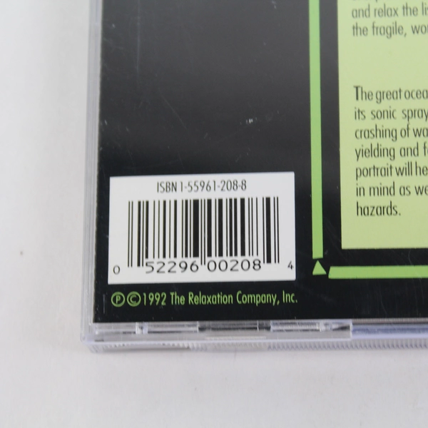 Voices Of The Earth: The Ocean Audio CD 1992 The Relaxation Company