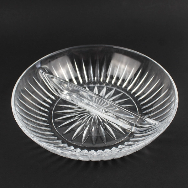 Vintage Princess House Highlights 8" Divided Relish Dish