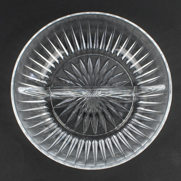 Vintage Princess House Highlights 8" Divided Relish Dish