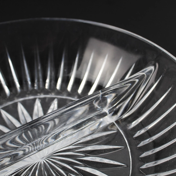 Vintage Princess House Highlights 8" Divided Relish Dish