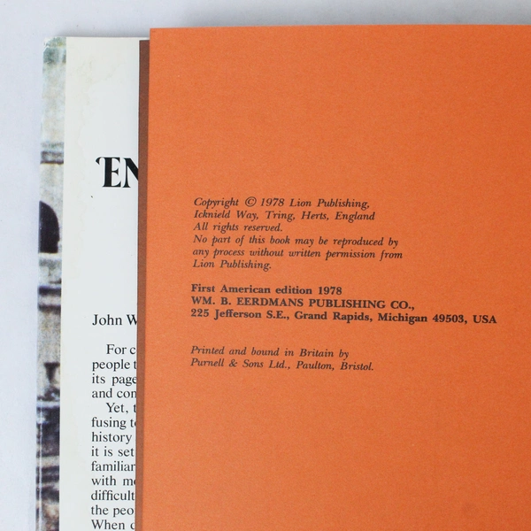 Eerdmans' Family Encyclopedia of the Bible 1978 HC Torn DJ Pre-Owned