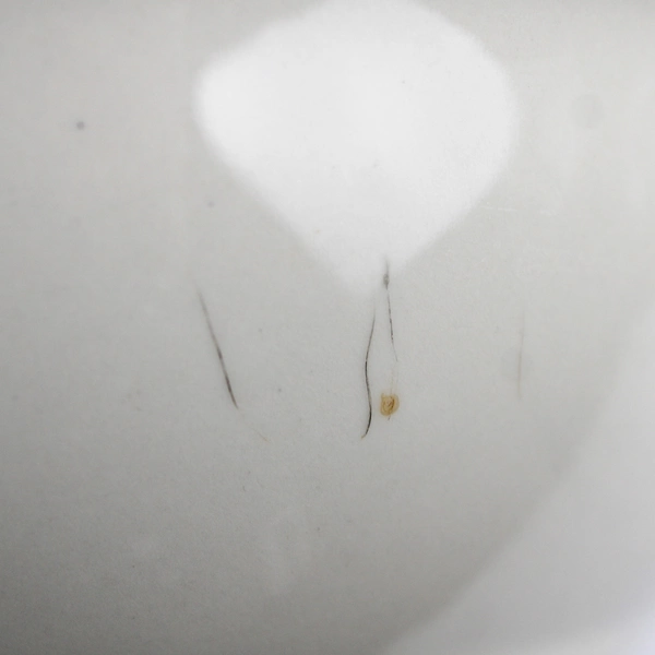 Pfaltzgraff Mountain Shadow Blue and Green Trim Ceramic Serving Bowl 11"