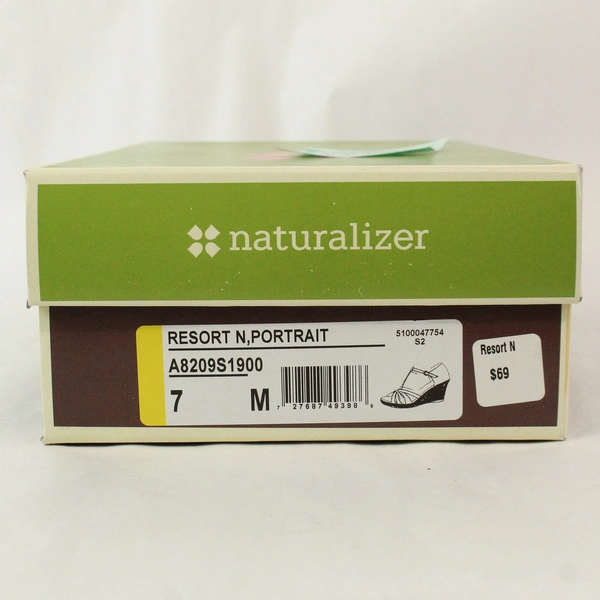 Beige Naturalizer N5 Comfort Resort N High Heels 7M - Good Condition, Boxed