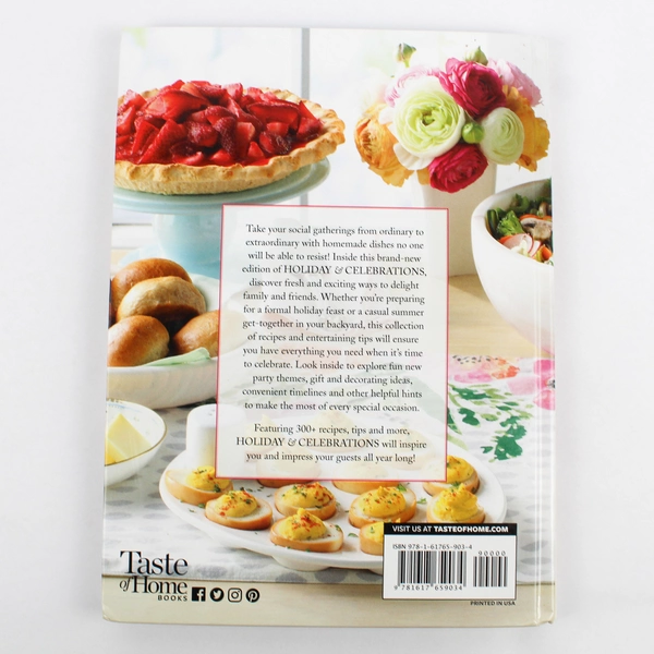 Taste Of Home Holiday Celebrations 2019 Hardcover Cookbook