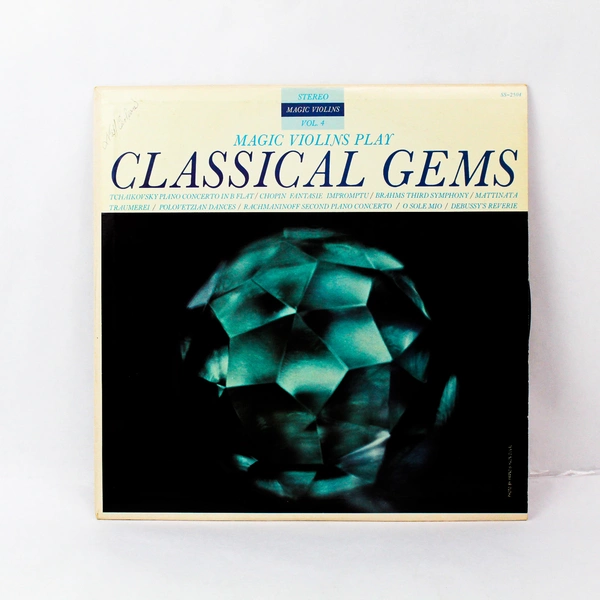 Magic Violins Play Classical Gems Vol. 4 Vinyl LP Stereo 1962 - Good Condition