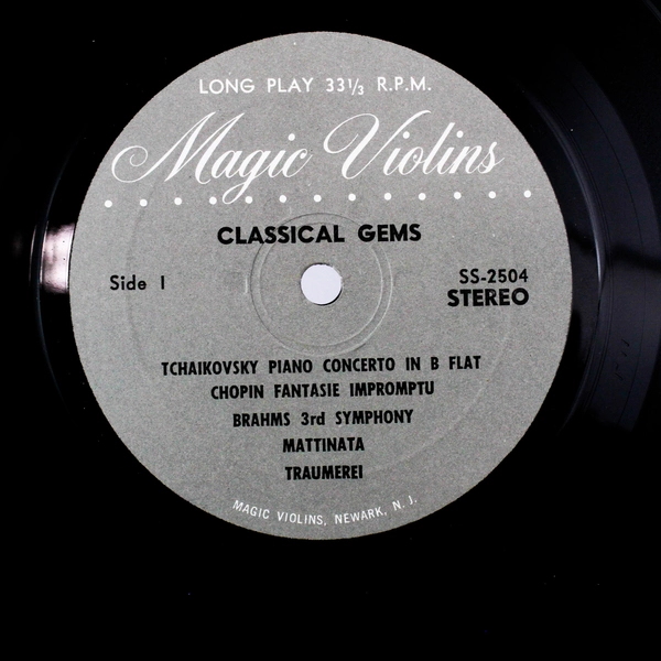 Magic Violins Play Classical Gems Vol. 4 Vinyl LP Stereo 1962 - Good Condition
