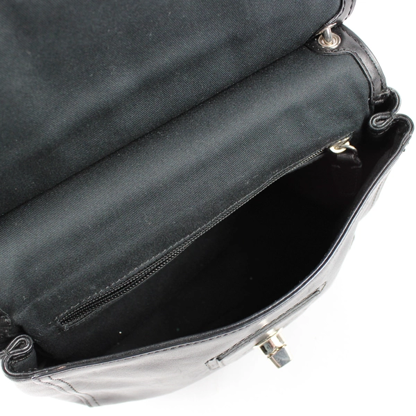 Coach Willis Legacy Black Leather Shoulder Bag 22382