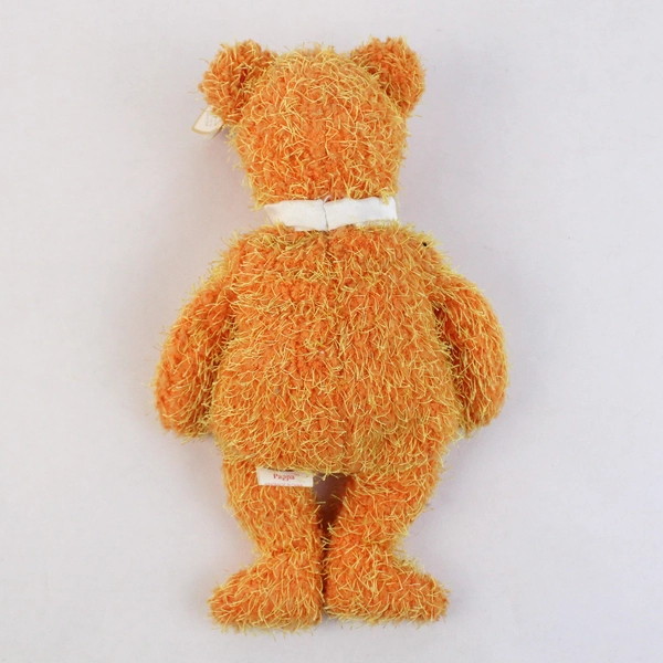 2002 Retired TY Beanie Babies Pappa the Father's Day Orange Teddy Bear
