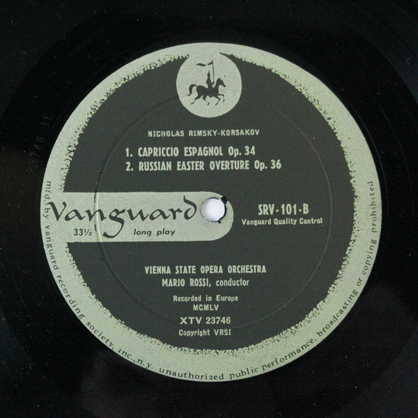 Tchaikovsky 1812 Overture Vinyl Record - Unique Demonstration Pre-Owned