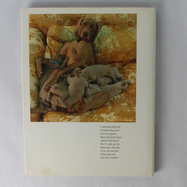Puppies by William Wegman 1997 Hyperion Books First Edition Hardcover