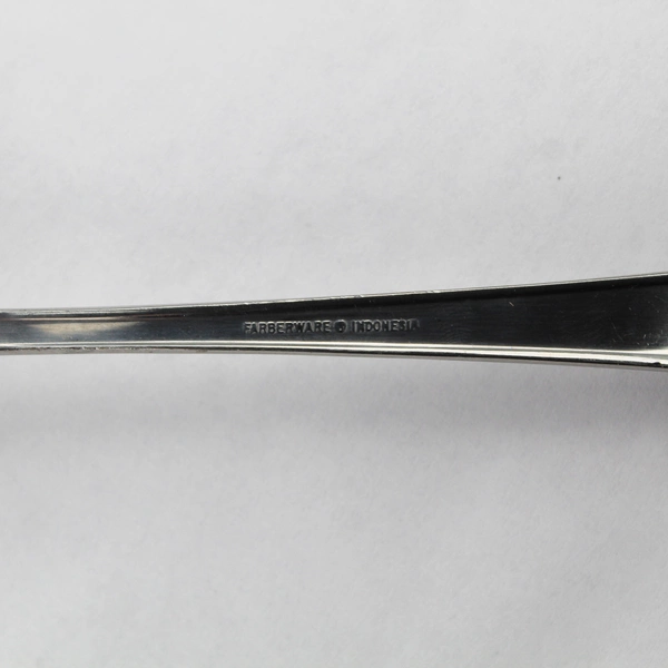 Set of 2 Farberware Romance Serving Utensils Stainless Steel Fork Spoon