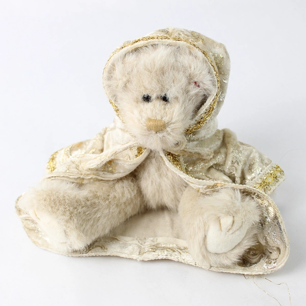 Beanie Babies The Attic Treasure Collection No Tag Light Tan Bear 1993