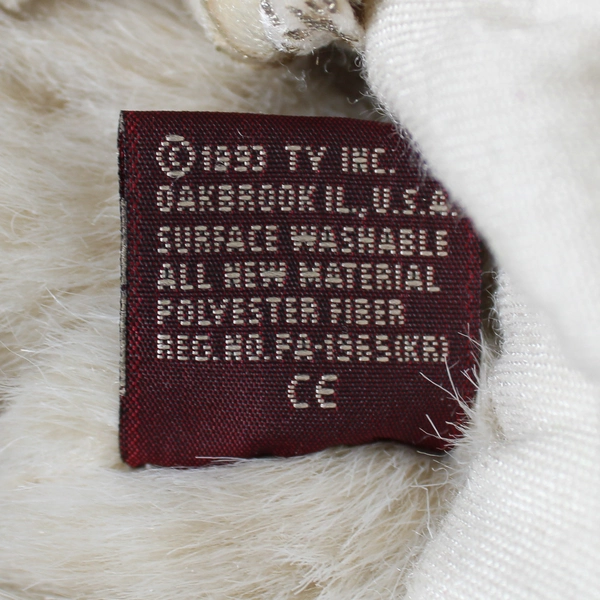 Beanie Babies The Attic Treasure Collection No Tag Light Tan Bear 1993