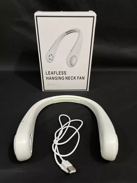 Cozyzone Leafless Neck Fan 3-Speed USB Charger Good Condition Portable Fan