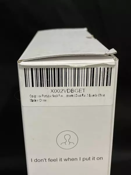 Cozyzone Leafless Neck Fan 3-Speed USB Charger Good Condition Portable Fan