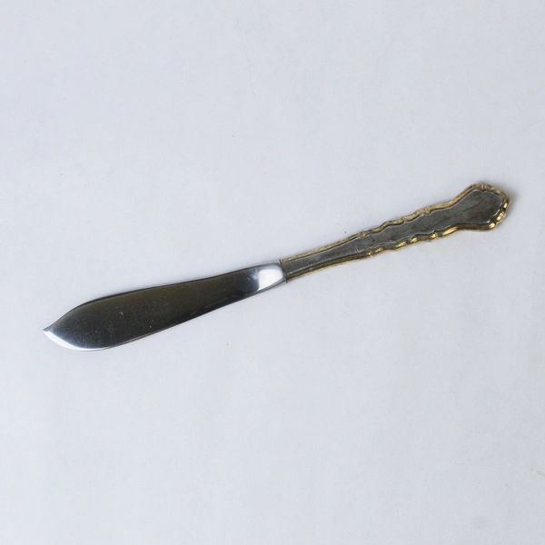 1847 Rogers Bros Golden Centennial Butter Knife - Silverplate Gilded