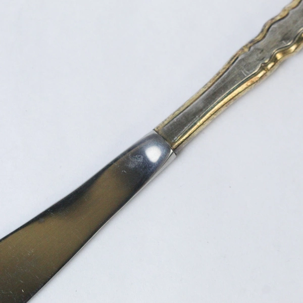 1847 Rogers Bros Golden Centennial Butter Knife - Silverplate Gilded