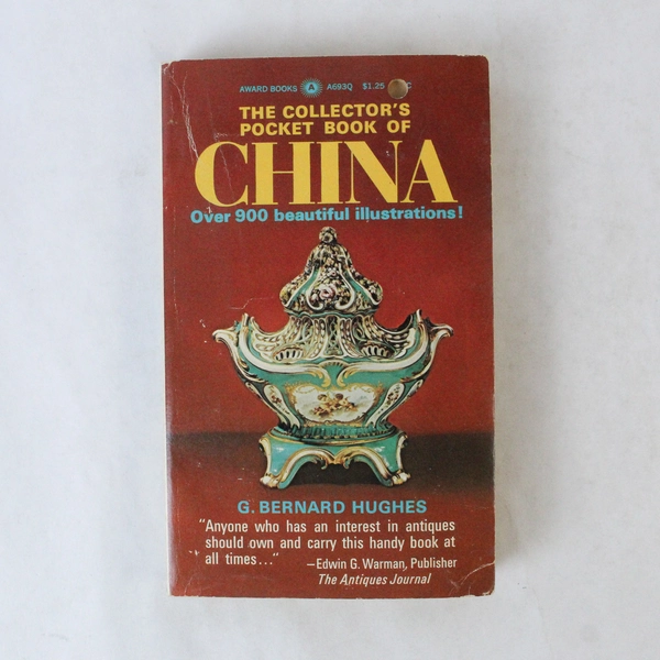 The Collector's Pocket Book of China by G. Bernard Hughes Paperback 1970
