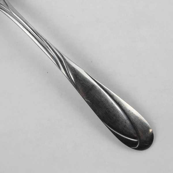 Set of 2 Farberware Nicole Serving Spoons 8.5" Stainless Flatware Solid Slotted