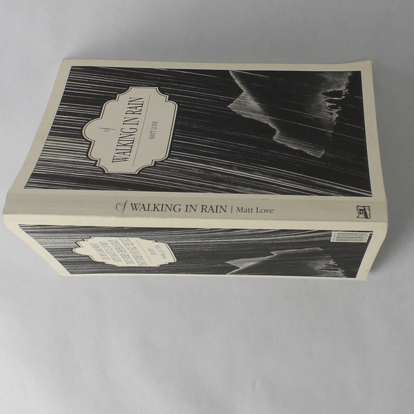 Of Walking in Rain by Matt Love 2013 Nestucca Spit Press Signed Paperback