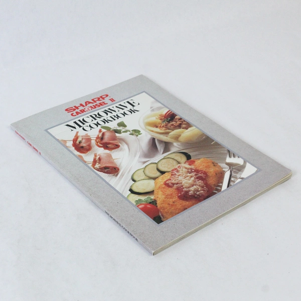 Sharp Carousel II Microwave Cookbook 1990 Vintage Pre-Owned, Worn Condition