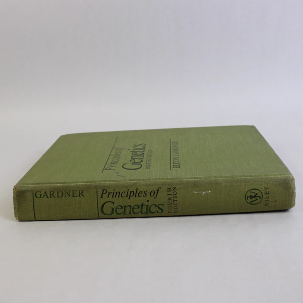 Principles of Genetics by Eldon J Gardner 4th Edition 1972 Hardcover