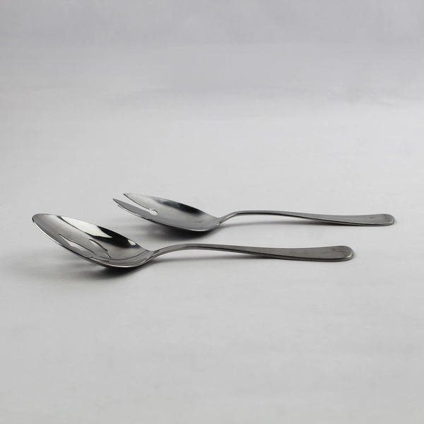 Lot of 3 Barclay Geneve Oyster Bay Serving Utensils, Stainless Steel Flatware