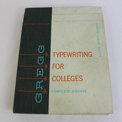 Typewriting For Colleges by Lloyd Rowe Winger 1964 Hardcover Vintage 2nd Edition