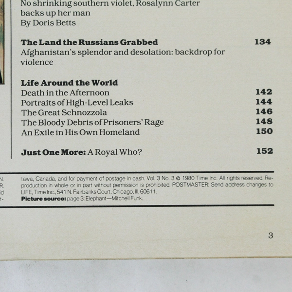 Vintage Life Magazine March 1980 Mickey Rooney Broadway Pre-Owned Condition