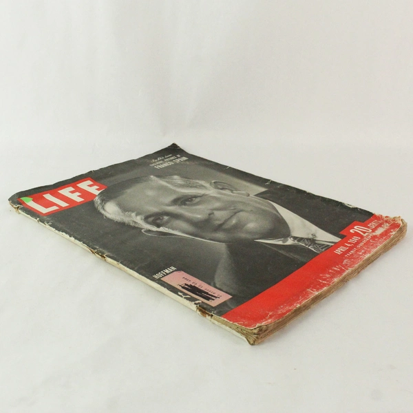 Vintage Life Magazine April 4 1949 with Exclusive Franco Spain Photos