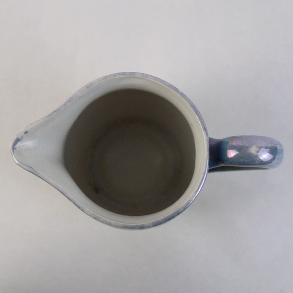 Hand-Painted Multicolor Flower Design Ceramic Creamer