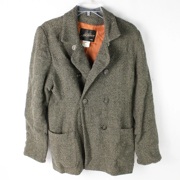 Avant Premiere Paris Green Button Up Blazer Women's Size Small