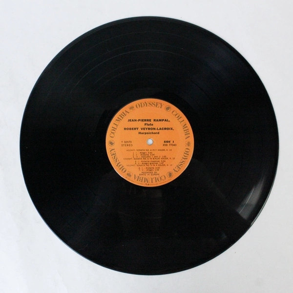 Jean-Pierre Rampal Mozart Six Sonatas for Flute Vinyl LP 1974 Y-32970