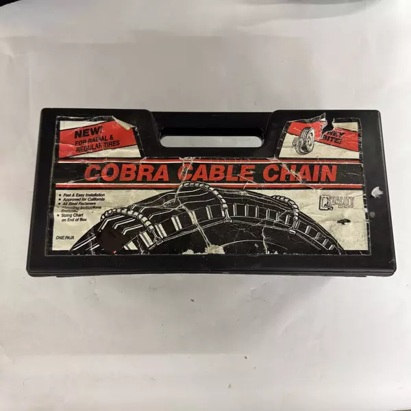 Cobra Cable Tire Chains 1034 Fast and Easy Installation