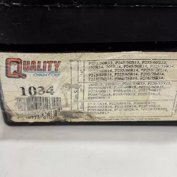 Cobra Cable Tire Chains 1034 Fast and Easy Installation