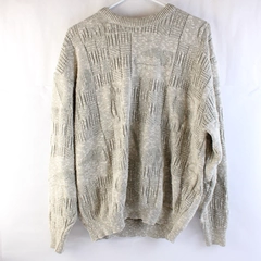 Vintage Carmel Gray Golf Sweater Men's Size XL