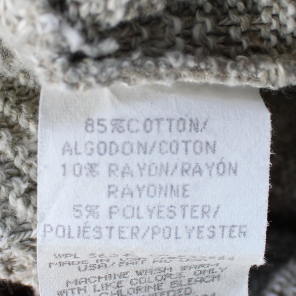 Vintage Carmel Gray Golf Sweater Men's Size XL