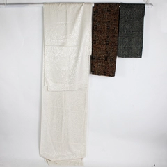 3 Piece Lot of Scrap Fabric Various Patterns 8+ Yards Total