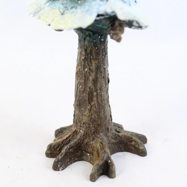 Dept 56 Village 10.5" Cold Cast Porcelain Pole Pine Tree #55298 Boxed